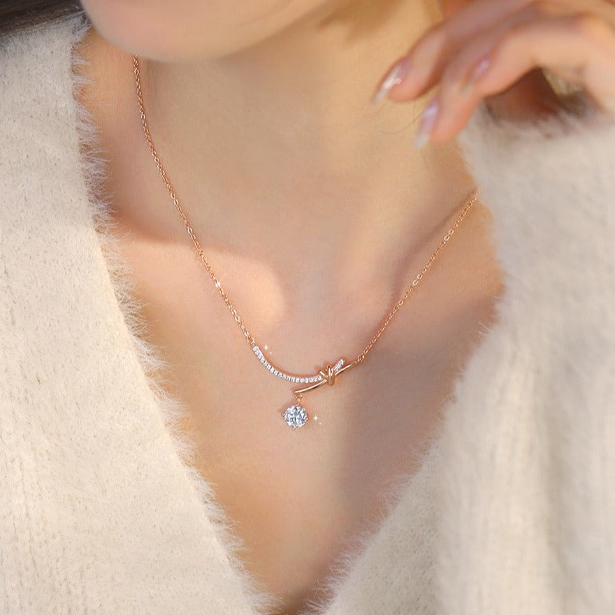 Natalie Necklace | Sterling Silver