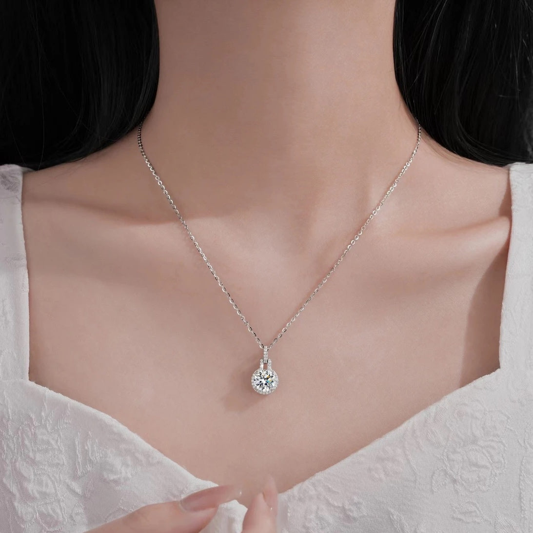Nyla Necklace | Sterling Silver