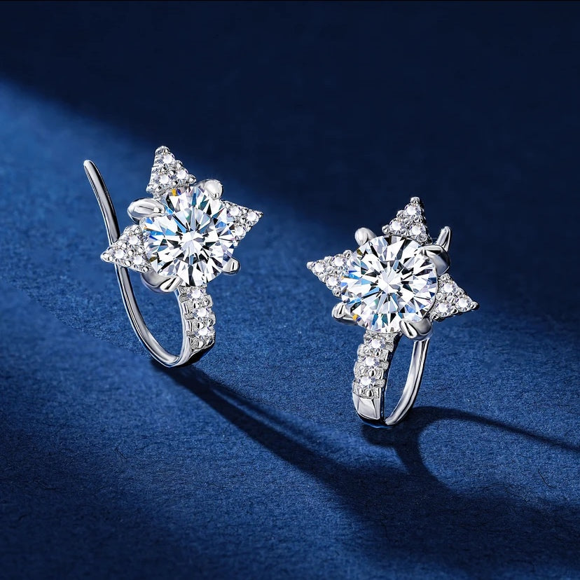 Sandra Earrings | Sterling Silver