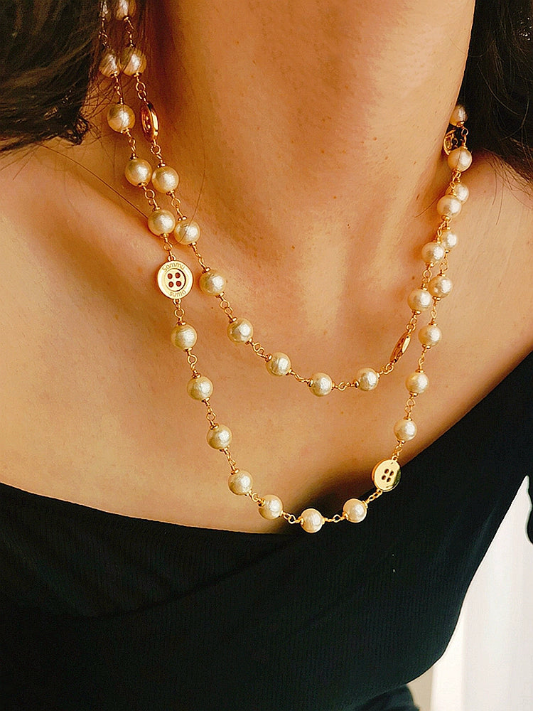 Alma Necklace | 24k Gold Plated