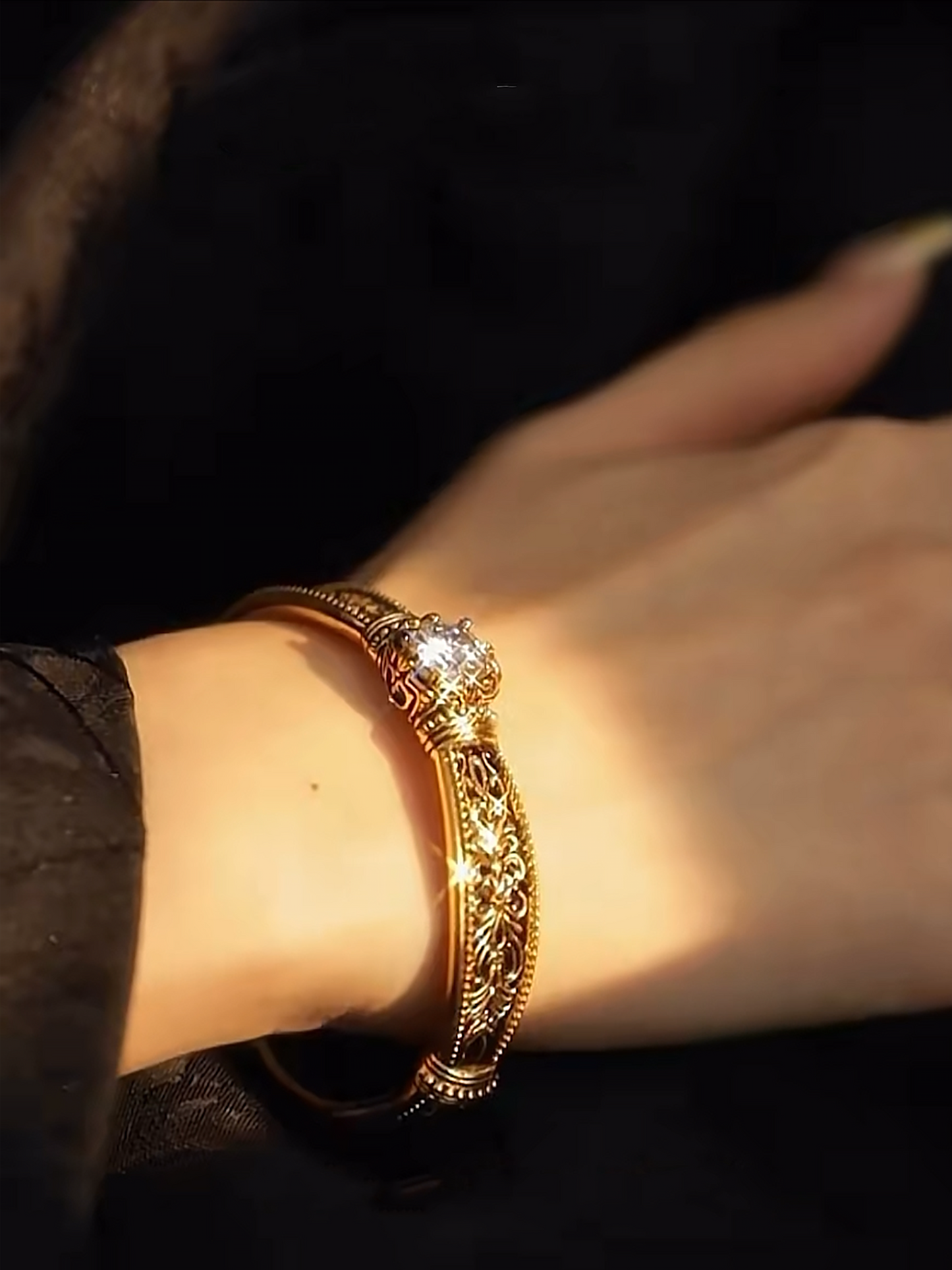 Augustina Bracelet | 24k Gold Plated