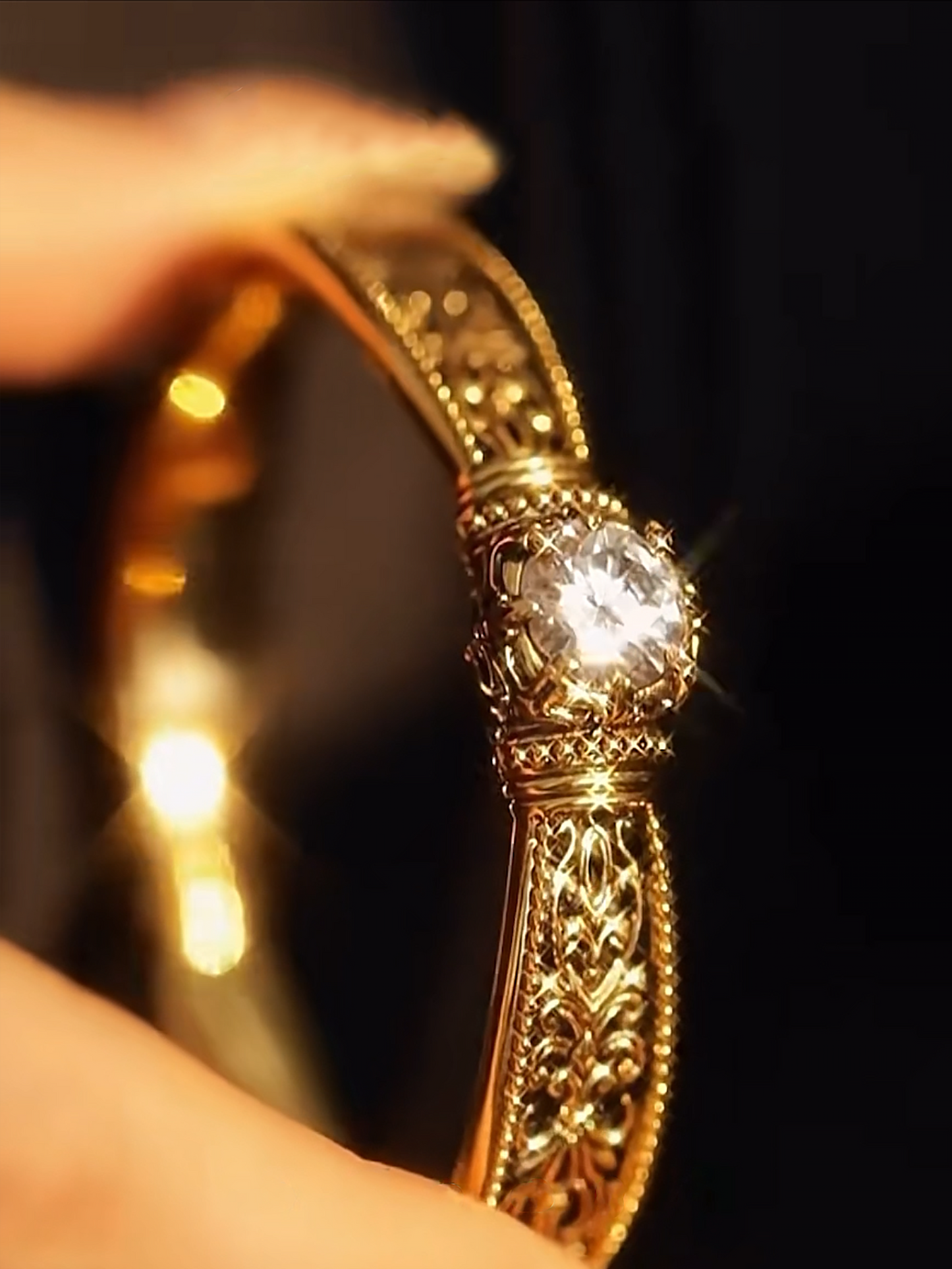 Augustina Bracelet | 24k Gold Plated