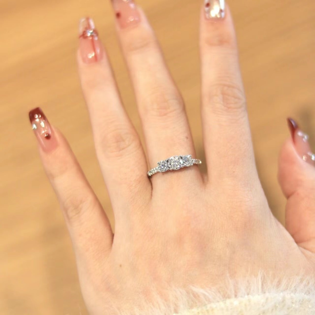 Trilogy Ring Set | Sterling Silver
