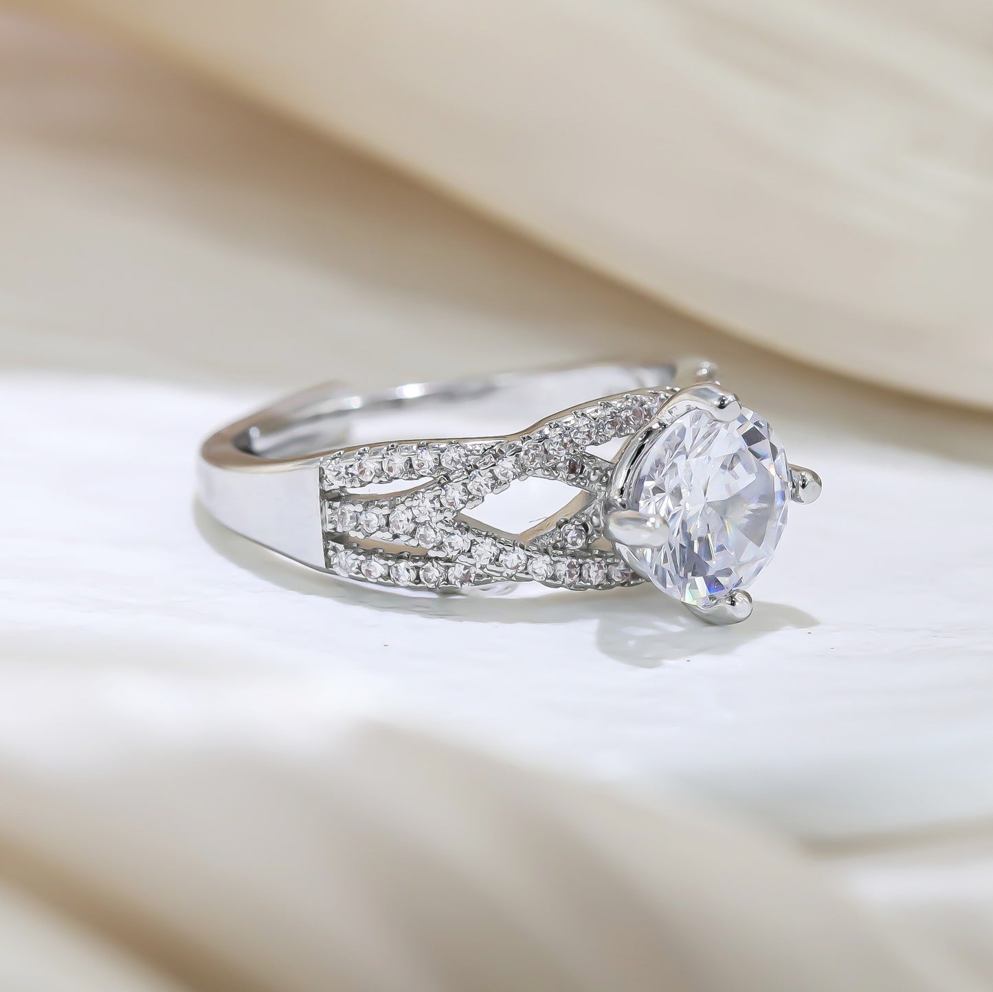 Varda Ring | Sterling Silver