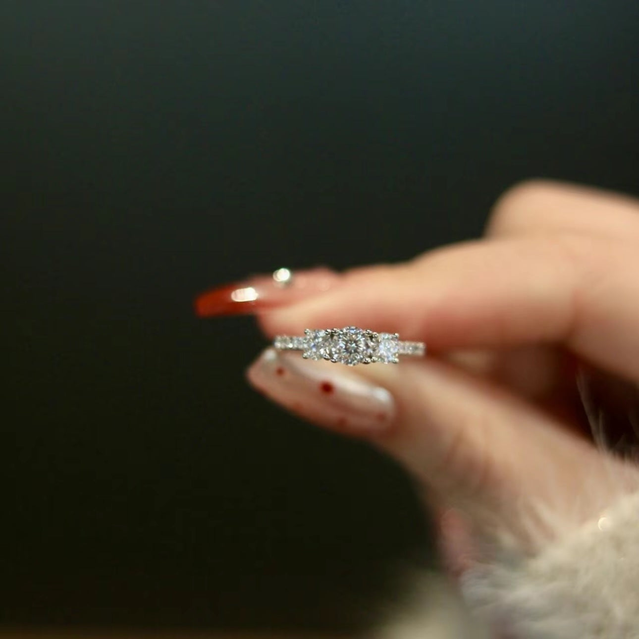 Trilogy Ring Set | Sterling Silver