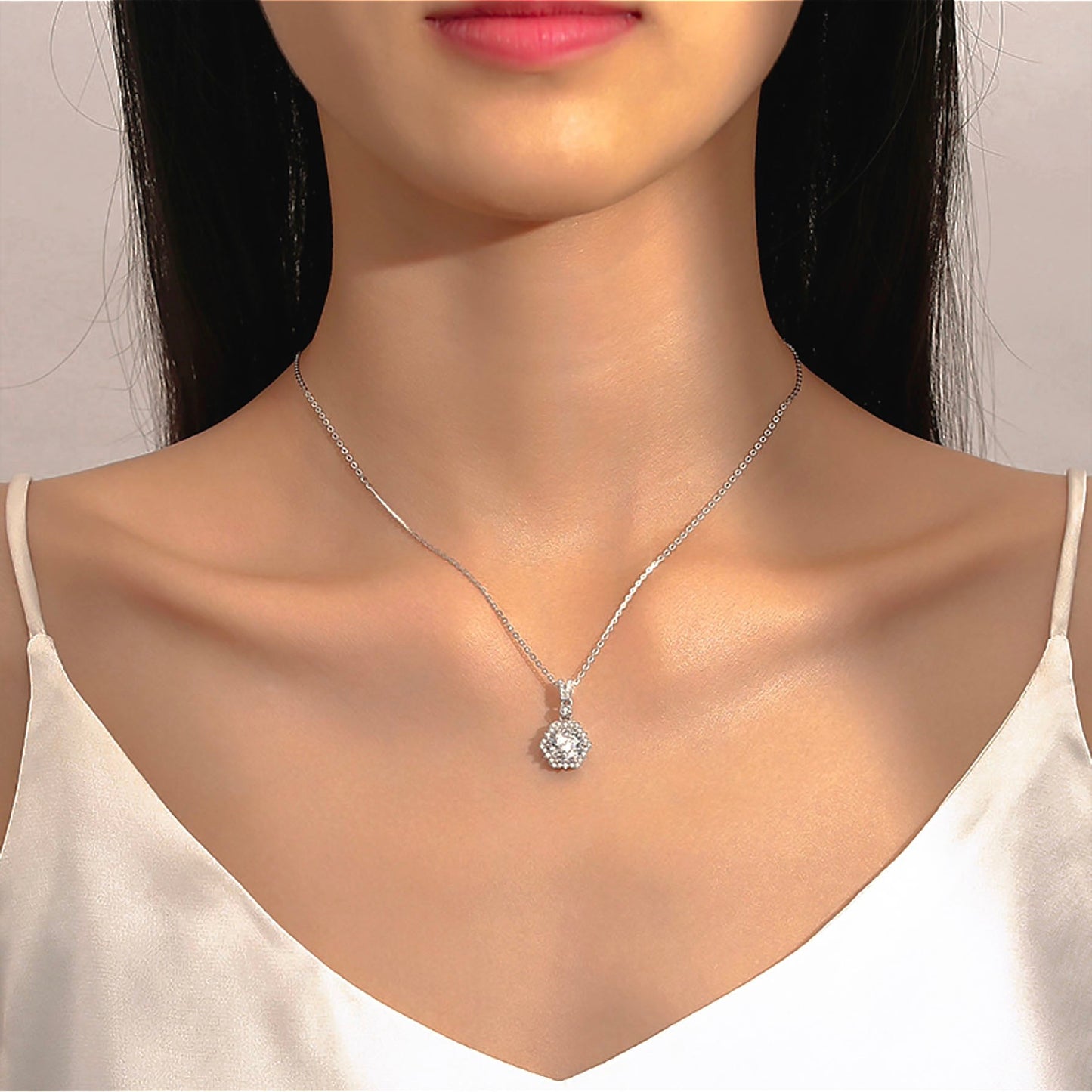 Elina Necklace | Sterling Silver