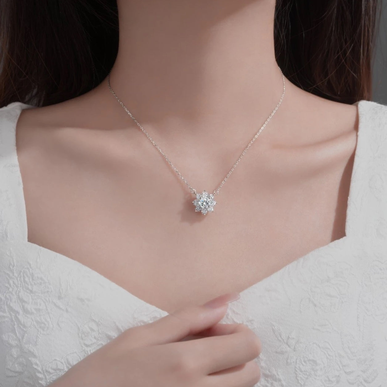 Esther Necklace | Sterling Silver