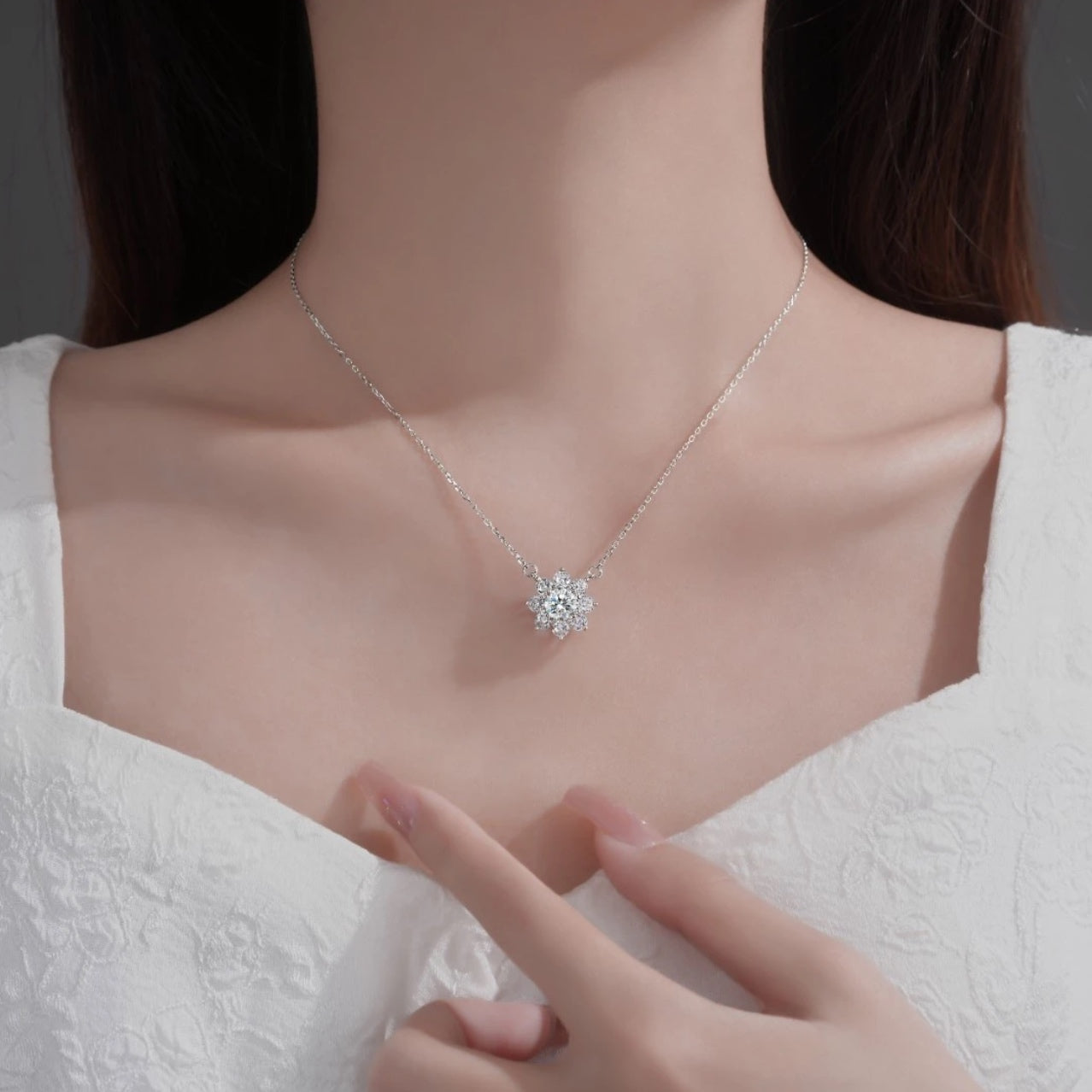 Esther Necklace | Sterling Silver