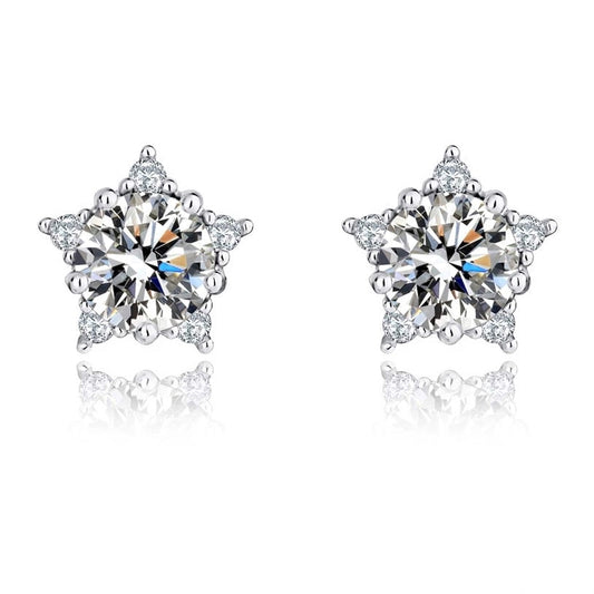 Star Earrings | Sterling Silver
