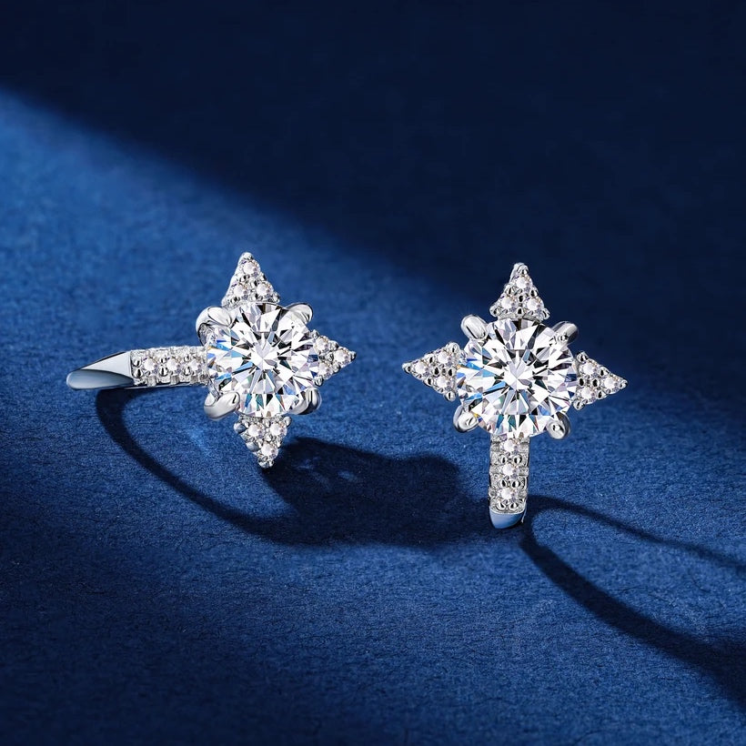 Sandra Earrings | Sterling Silver