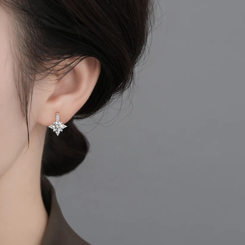 Sandra Earrings | Sterling Silver