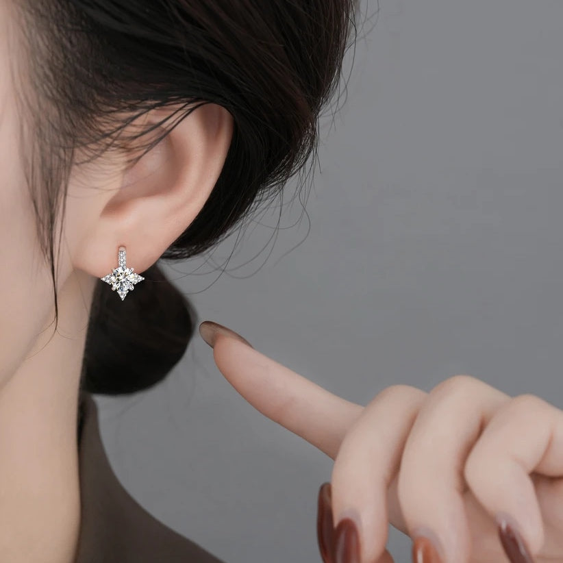 Sandra Earrings | Sterling Silver