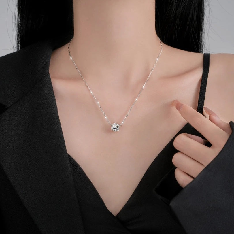 Daisy Necklace | Sterling Silver