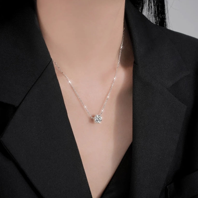 Daisy Necklace | Sterling Silver