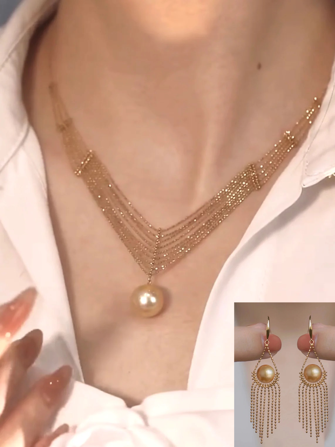 Indus Necklace | 24k Gold Plated