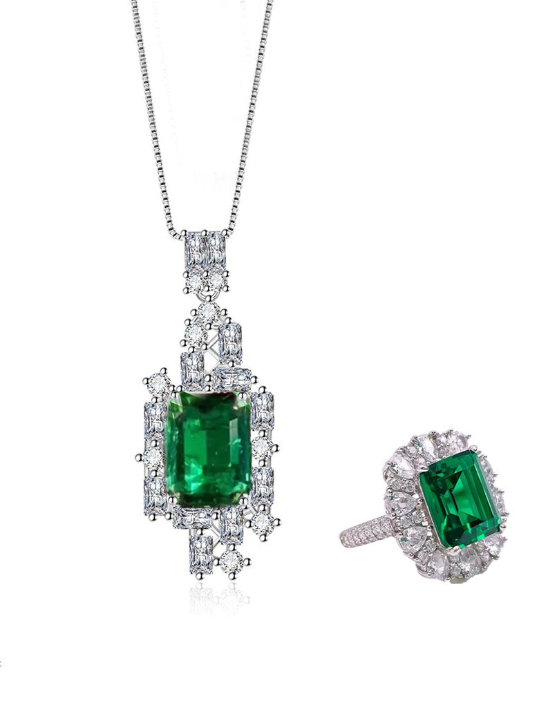 Eulalia Necklace Set | Sterling Silver